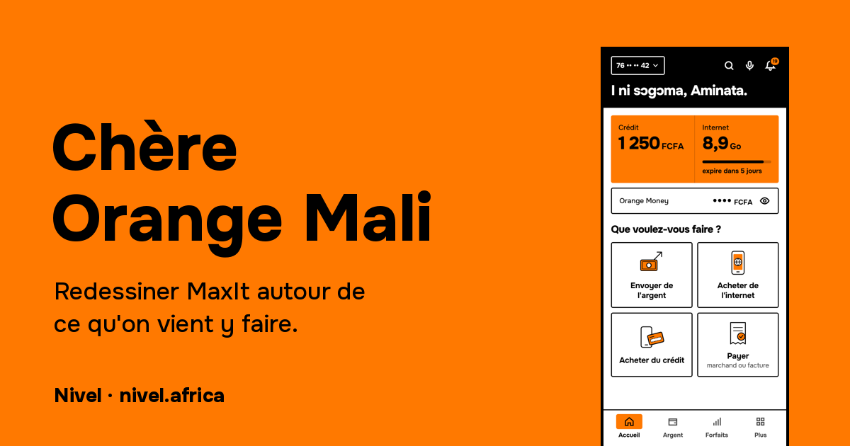 Chère Orange Mali