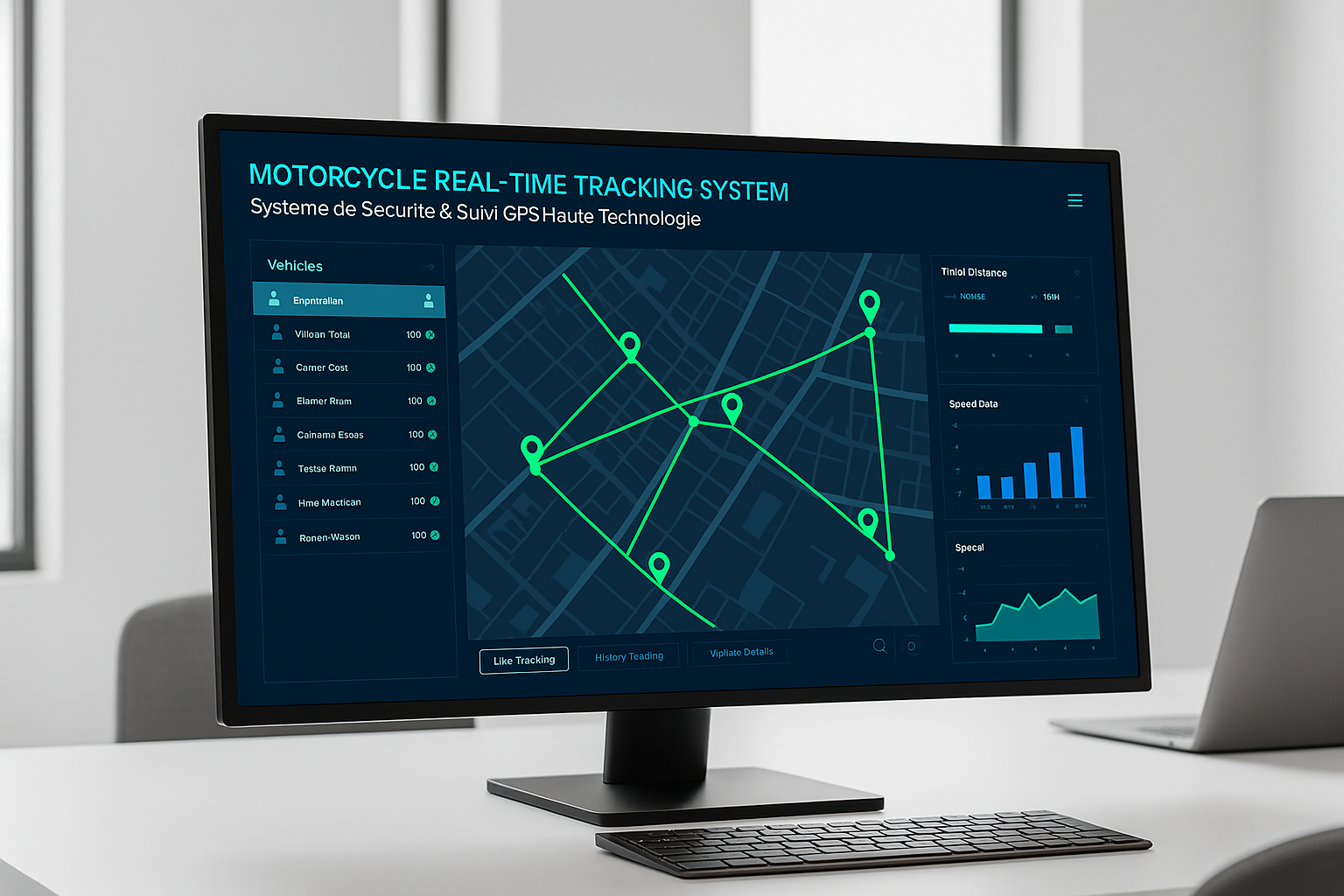 GPS for TVS motorcycles